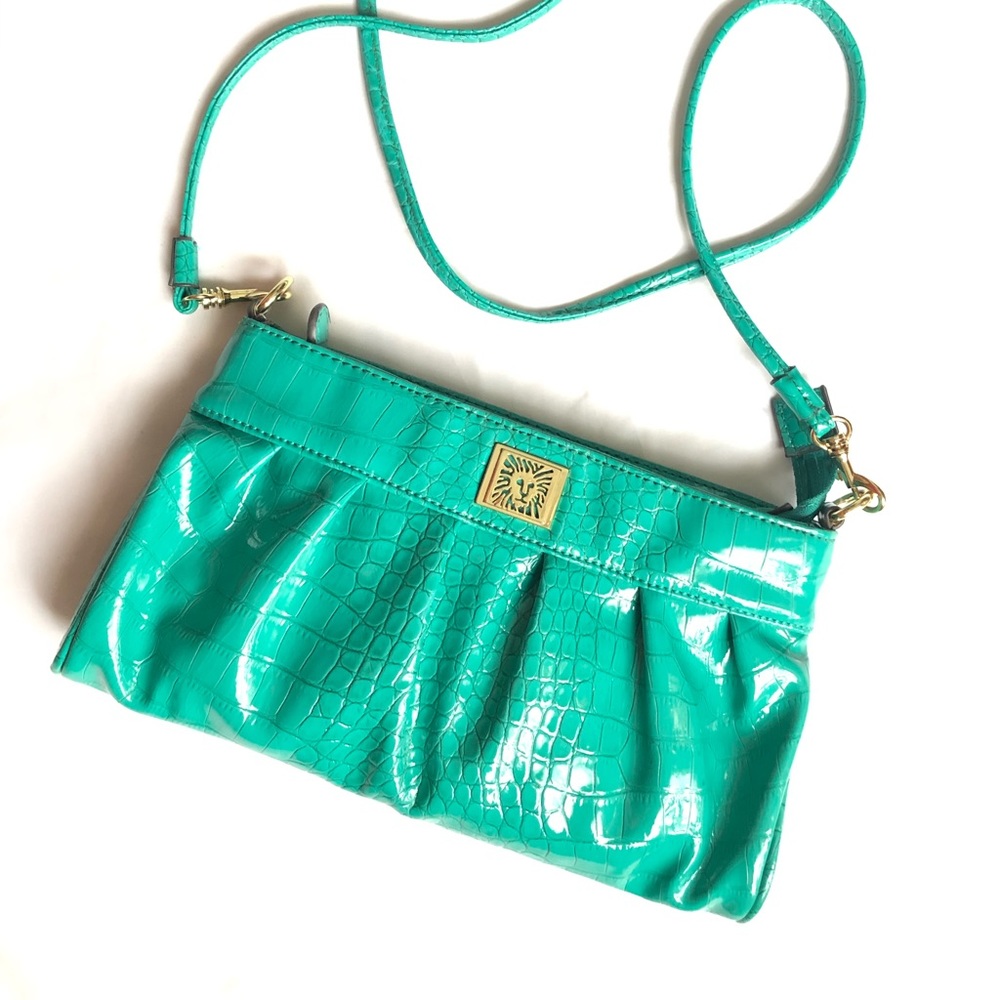 Anne Klein Turquoise Green medium Crossbody
